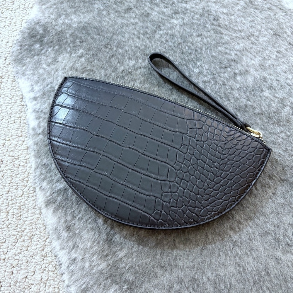 A New Day Faux Alligator Wristlet Clutch - Picture 5 of 13